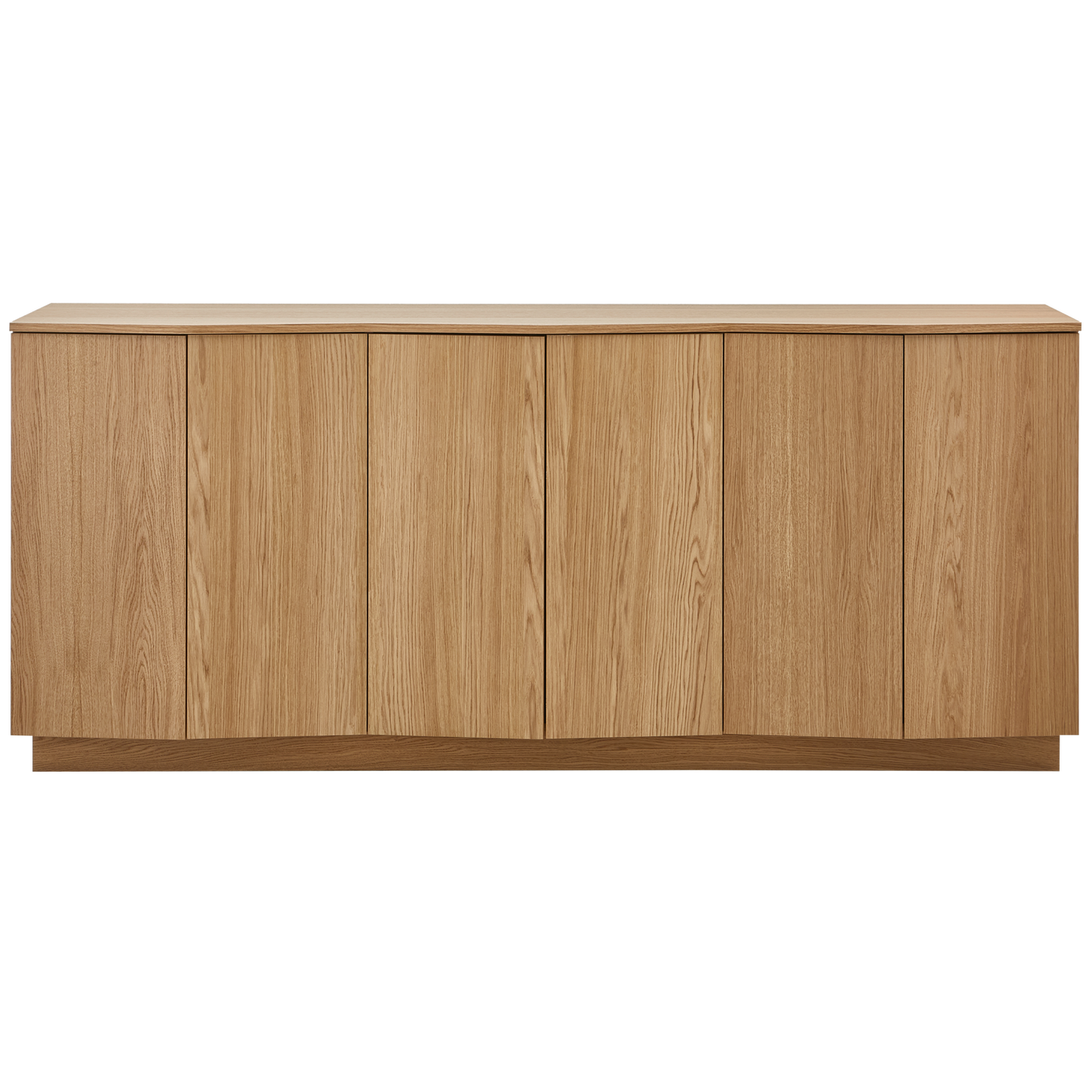 Zuma dressoir 200cm eiken transparant [fsc]