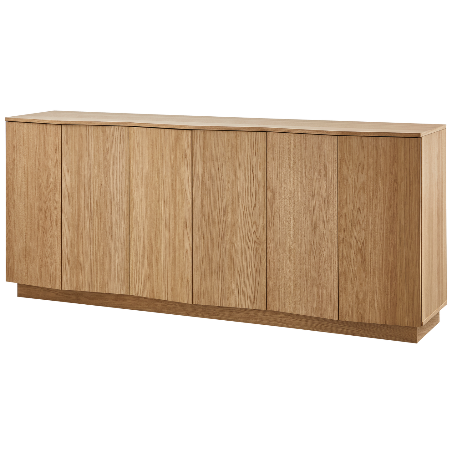 Zuma dressoir 200cm eiken transparant [fsc]