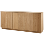Zuma dressoir 200cm eiken transparant [fsc]