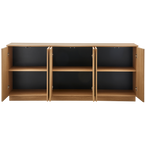 Zuma dressoir 200cm eiken transparant [fsc]