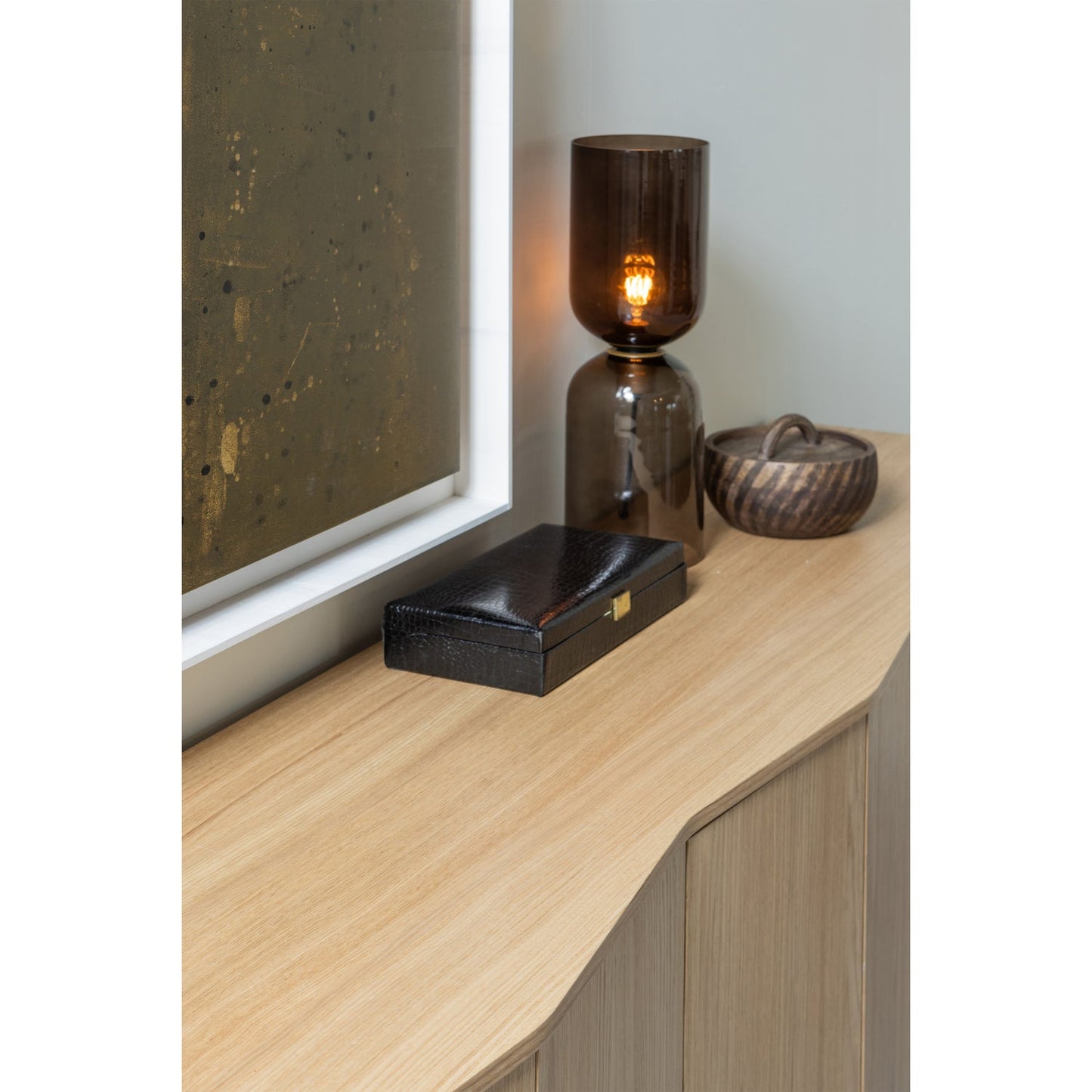 Zuma dressoir 200cm eiken transparant [fsc]