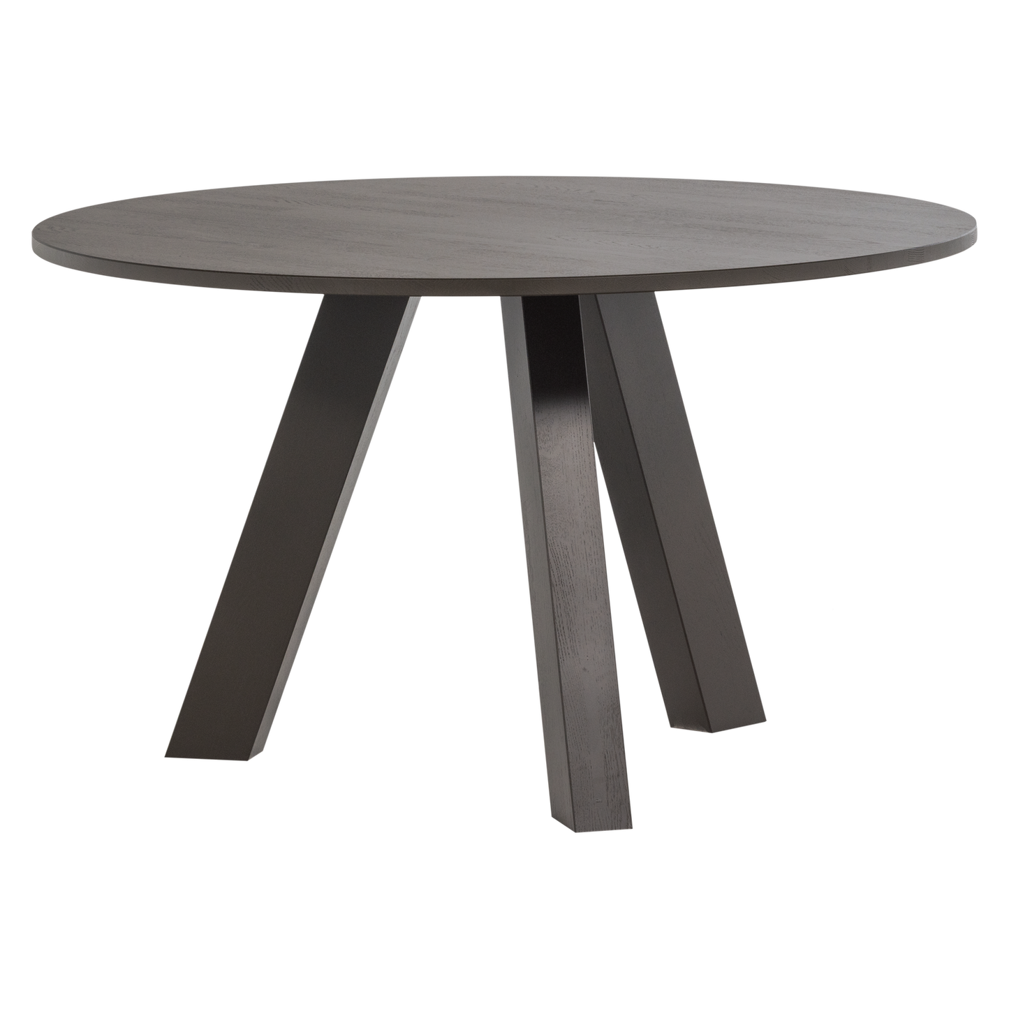 Rhonda eettafel o129 cm eiken middenbruin [fsc]