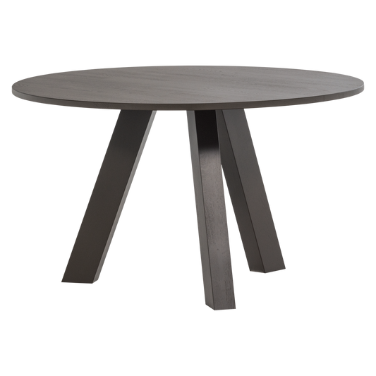 Rhonda eettafel o129 cm eiken middenbruin [fsc]