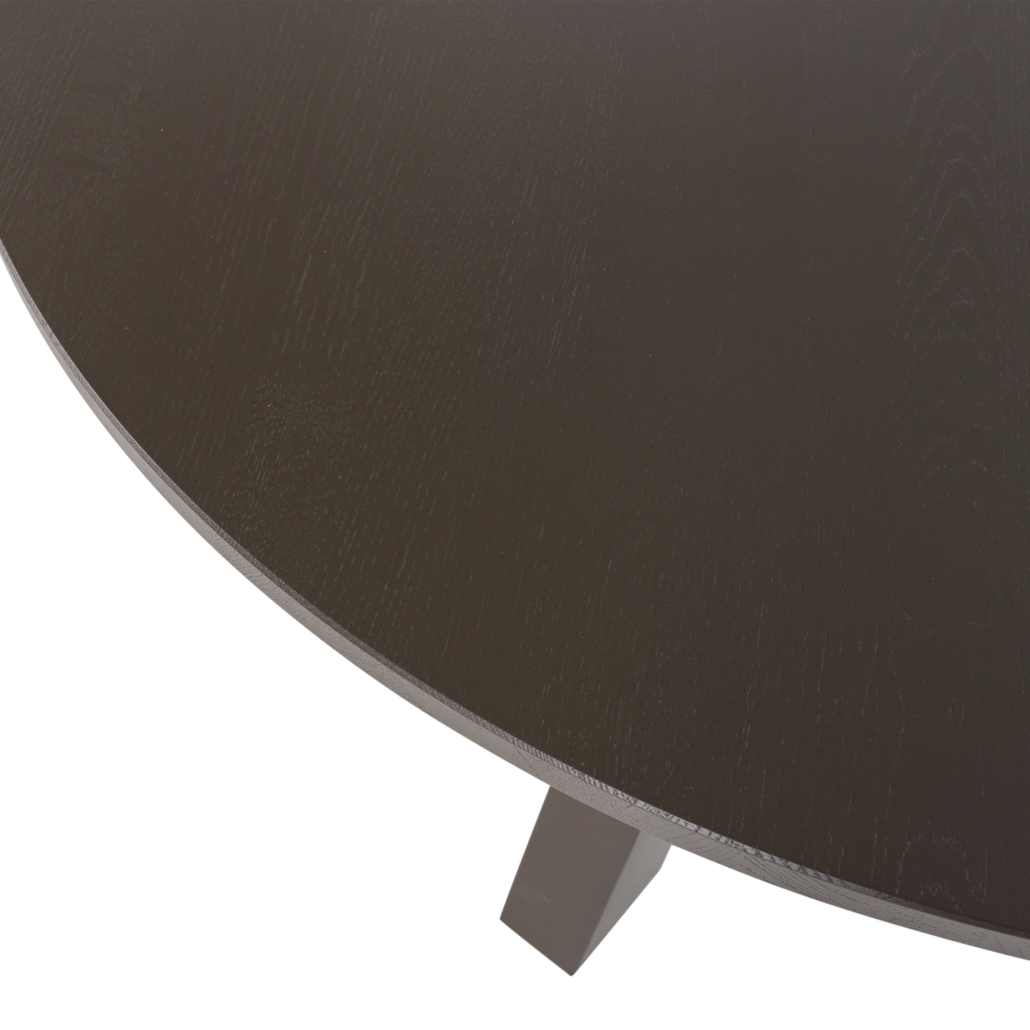 Rhonda eettafel o129 cm eiken middenbruin [fsc]