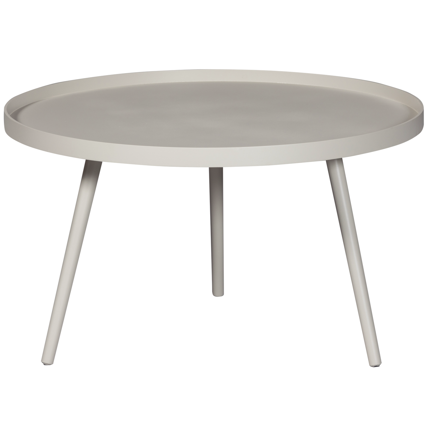 Mesa bijzettafel xl hout zand 39xø78