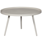 Mesa bijzettafel xl hout zand 39xø78
