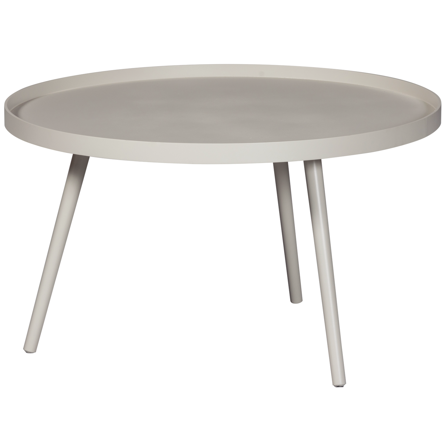 Mesa bijzettafel xl hout zand 39xø78