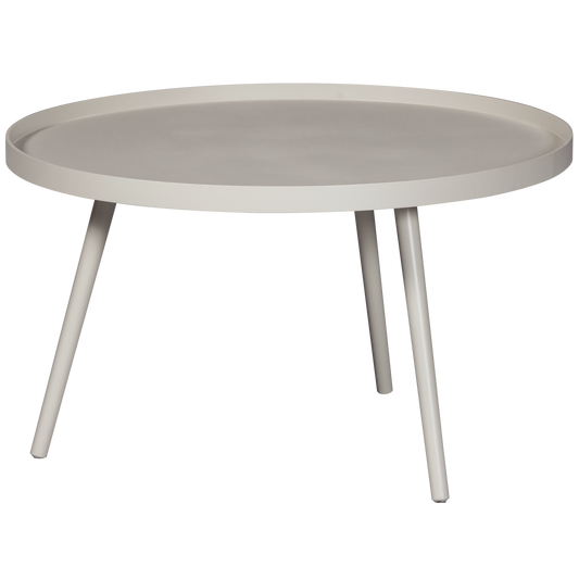 Mesa bijzettafel xl hout zand 39xø78