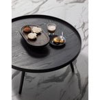 Mesa bijzettafel xl hout zwart 39xø78