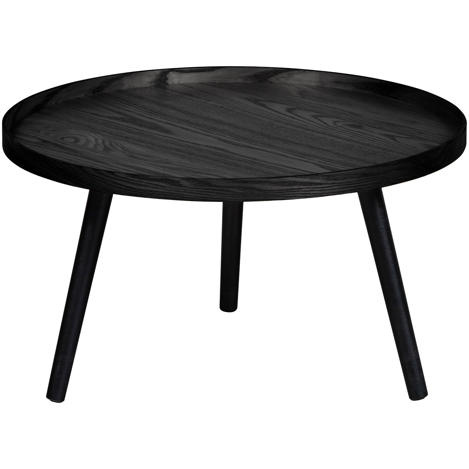 Mesa bijzettafel l hout zwart