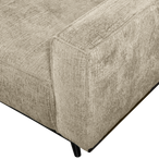 Statement 3-zits bank 230 cm structure velvet wheatfield