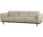 Statement 3-zits bank 230 cm structure velvet wheatfield