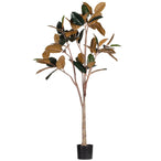 Rubber kunstplant groen 170cm