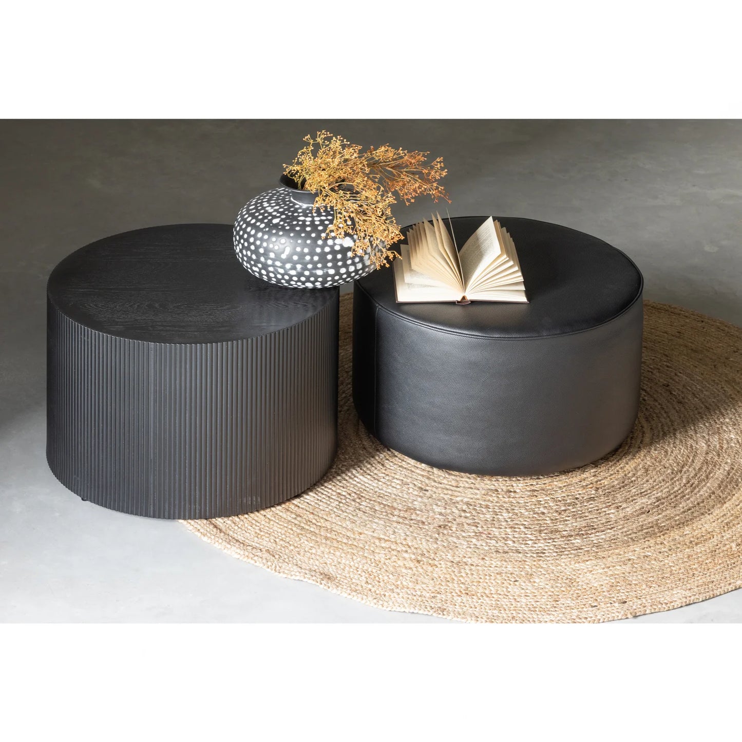 Sanne bijzettafel rond