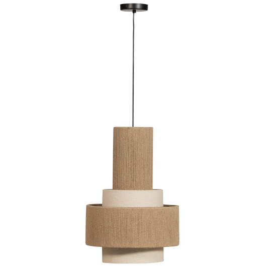 Pelle hanglamp touw naturel