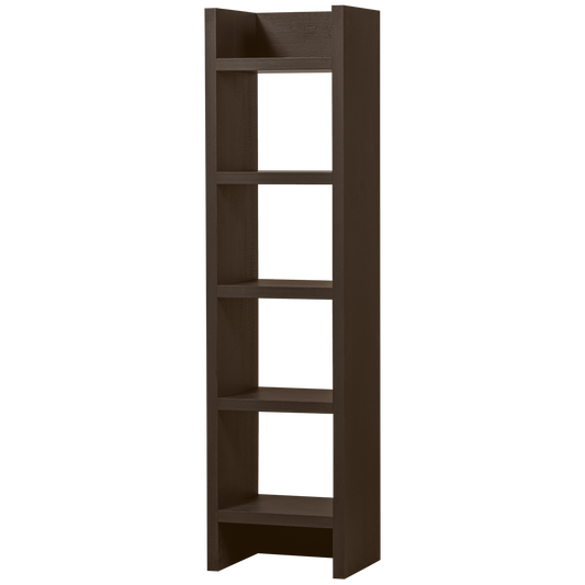 Timo open kast mdf donkerbruin 195x50x40cm