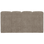 Mojo eetbankje 164CM met rugleuning ribstof donkerzand