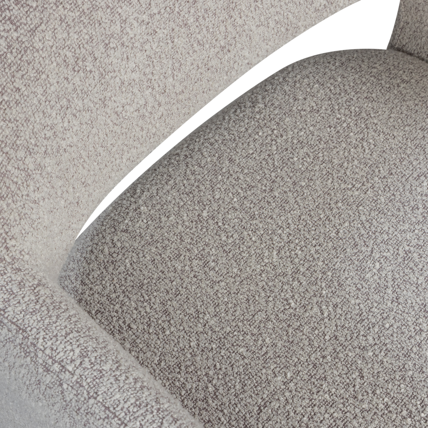 Lyric eetkamerstoel met wielen greige