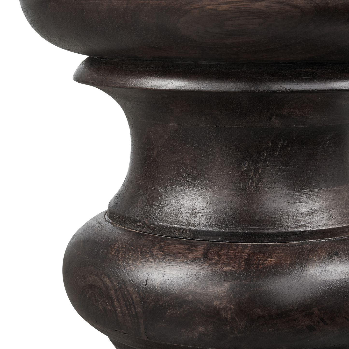 Jonah bijzettafel hout donkerbruin 42 x ø30cm