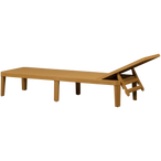 Jinte ligbed tuin kunststof geel