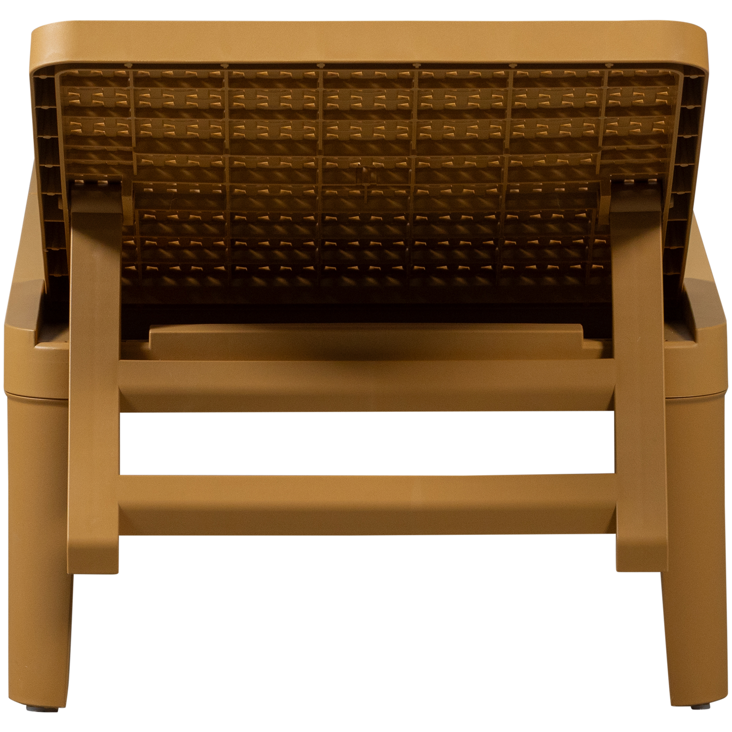 Jinte ligbed tuin kunststof geel