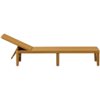 Jinte ligbed tuin kunststof geel