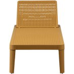 Jinte ligbed tuin kunststof geel