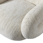 Folke fauteuil chenille naturel melange