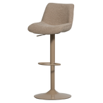 Marten in hoogte verstelbare barstoel zand