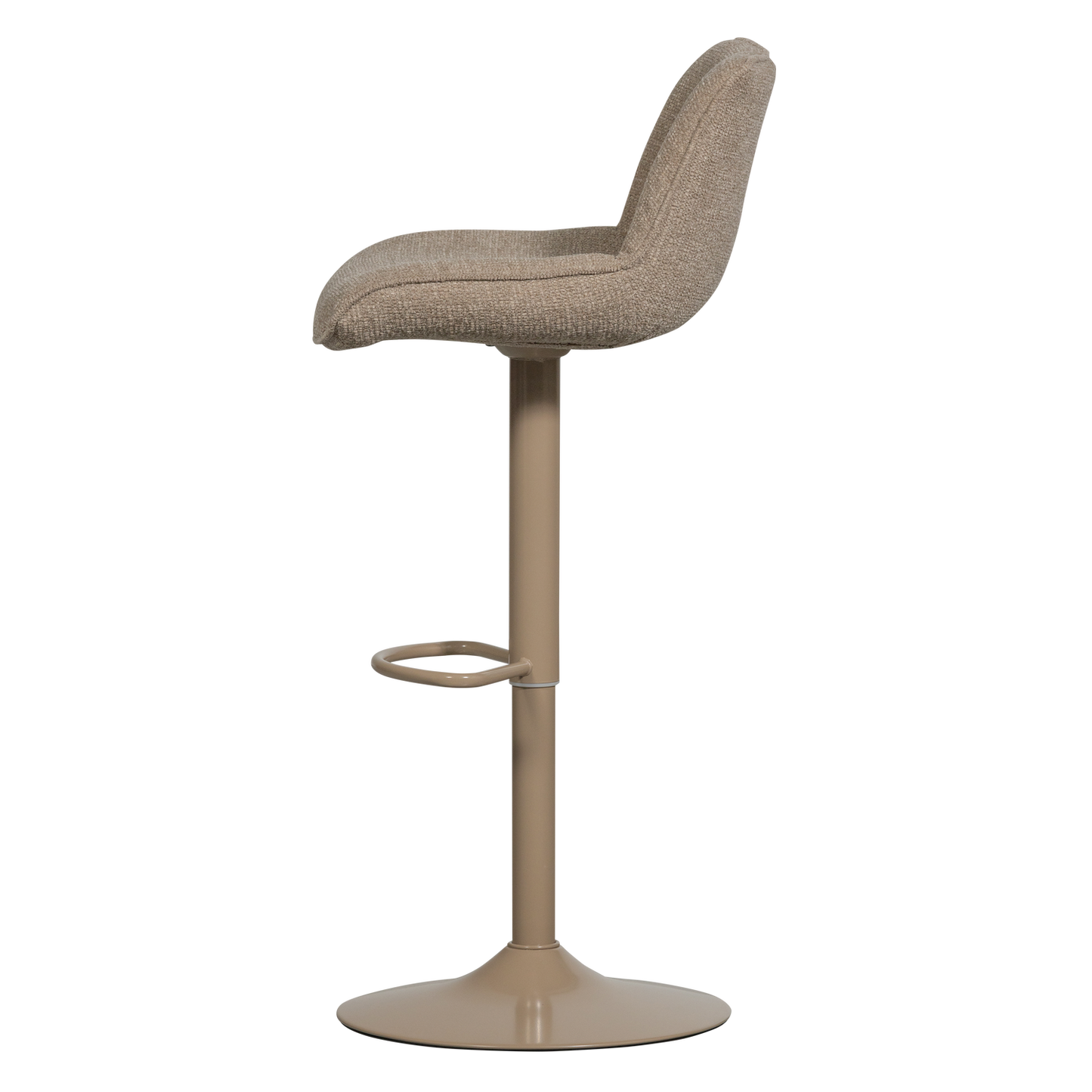 Marten in hoogte verstelbare barstoel zand