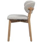 Udar eetkamerstoel met houten frame naturel