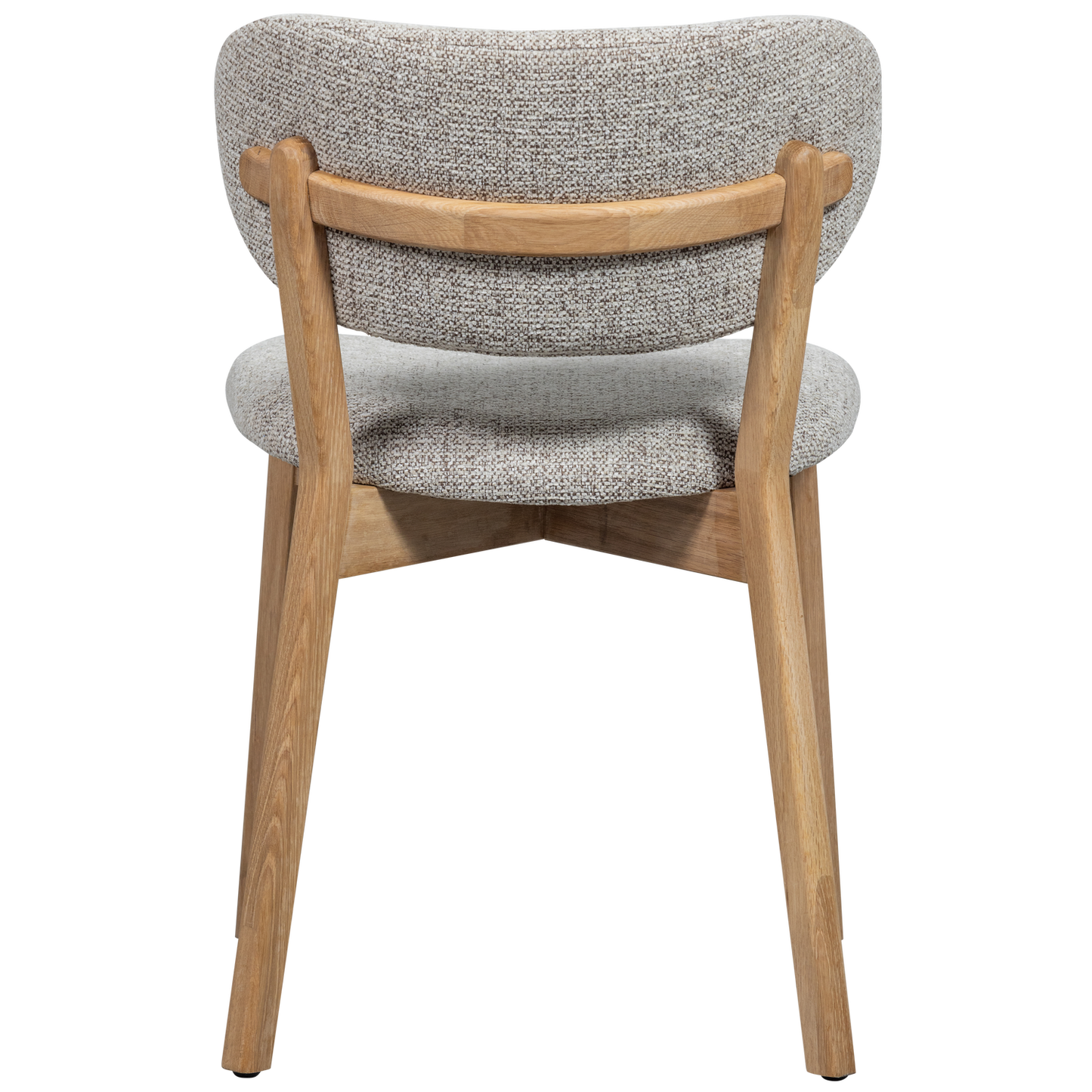 Udar eetkamerstoel met houten frame naturel