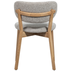 Udar eetkamerstoel met houten frame naturel