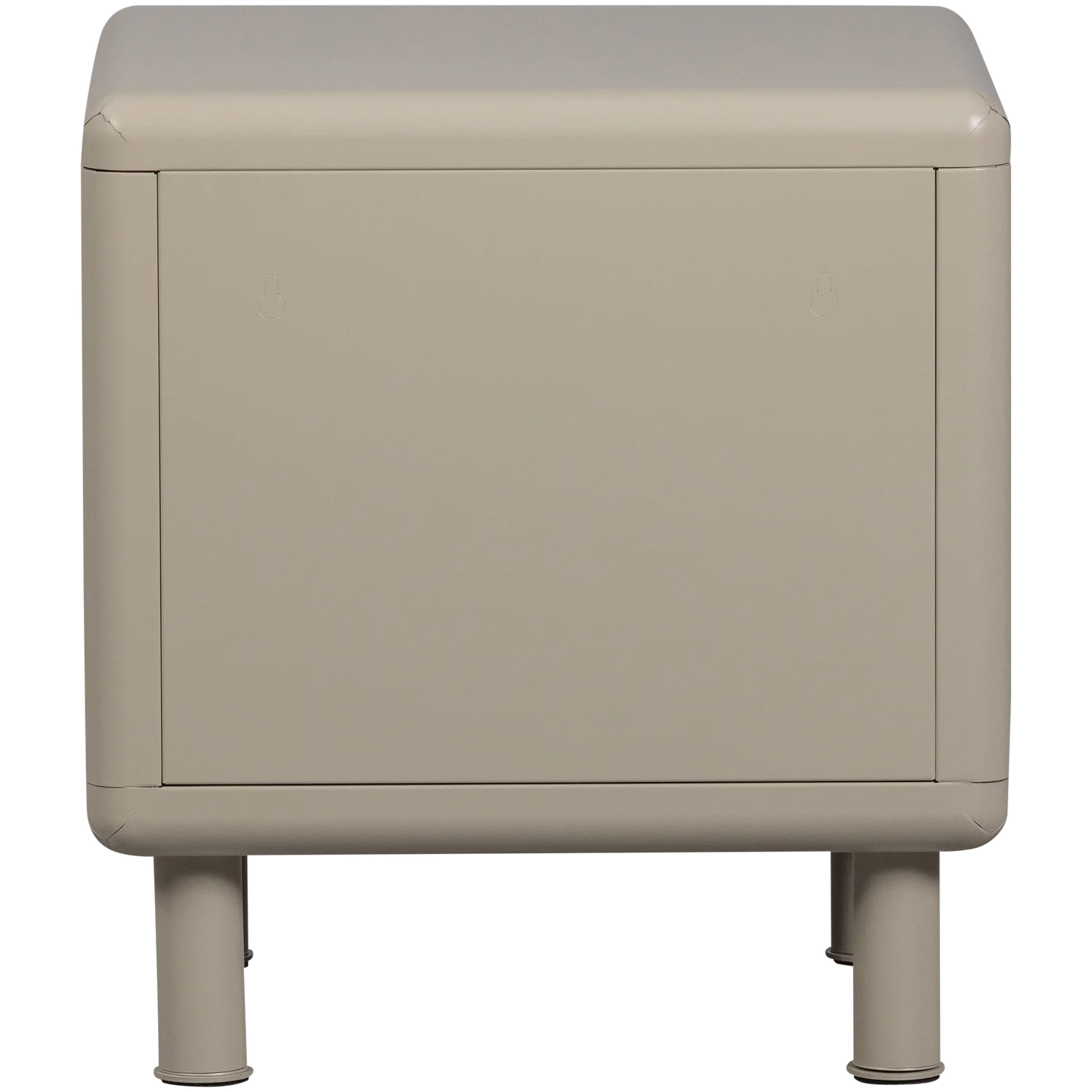 Rune ladekast/nachtkastje 2 lades metaal zand