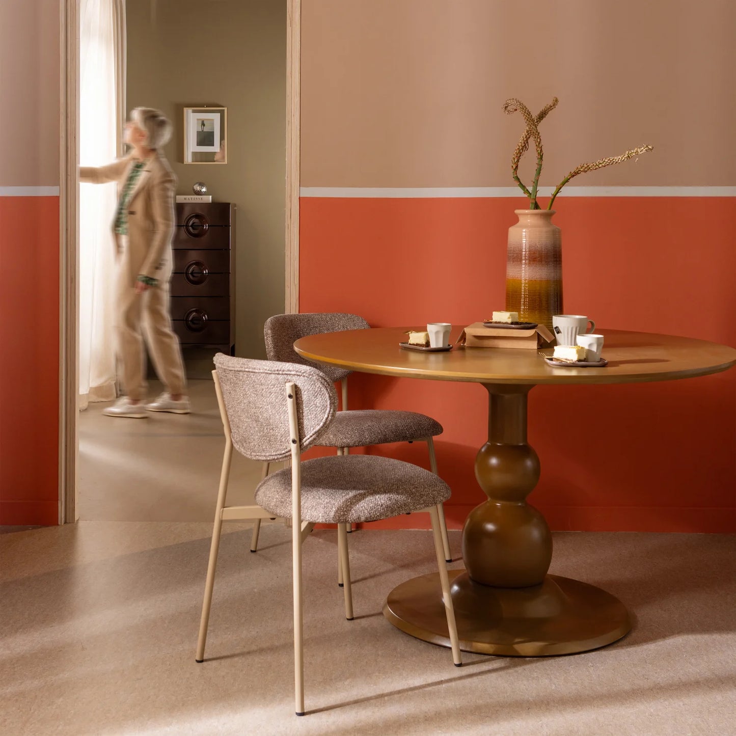 Valor eetkamerstoel zand