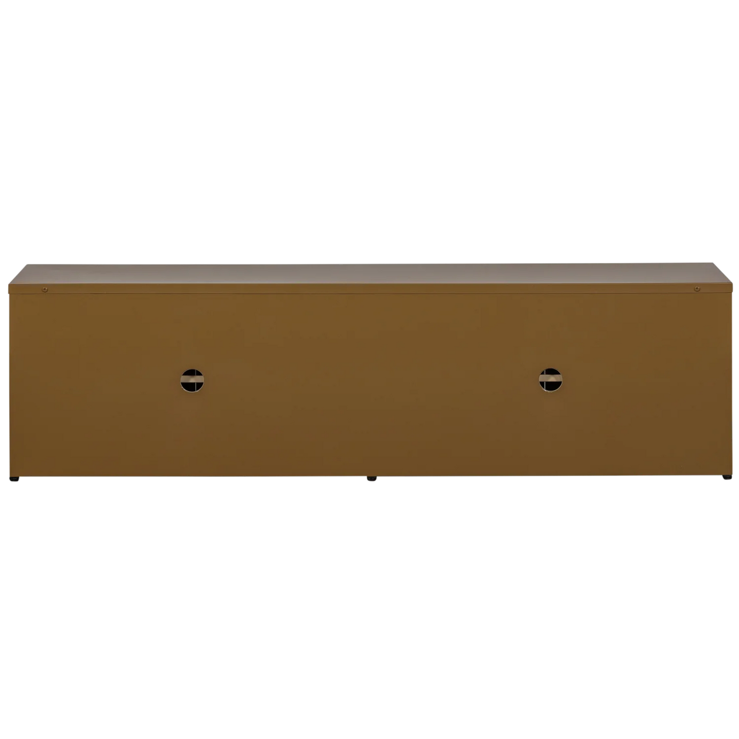 Level tv-meubel metaal honinggeel 44x160cm