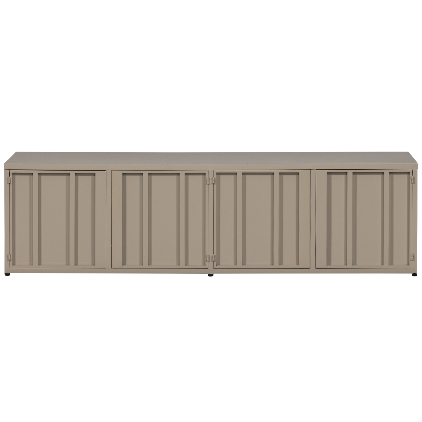 Level tv-meubel metaal zand 44x160cm