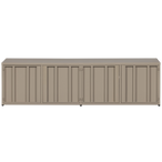 Level tv-meubel metaal zand 44x160cm