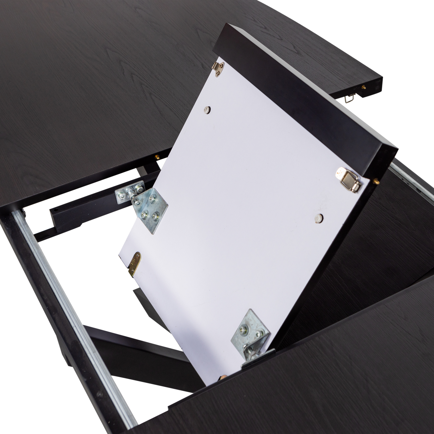 Arros eettafel uitschuifbaar 180-220x90 cm mdf zwart