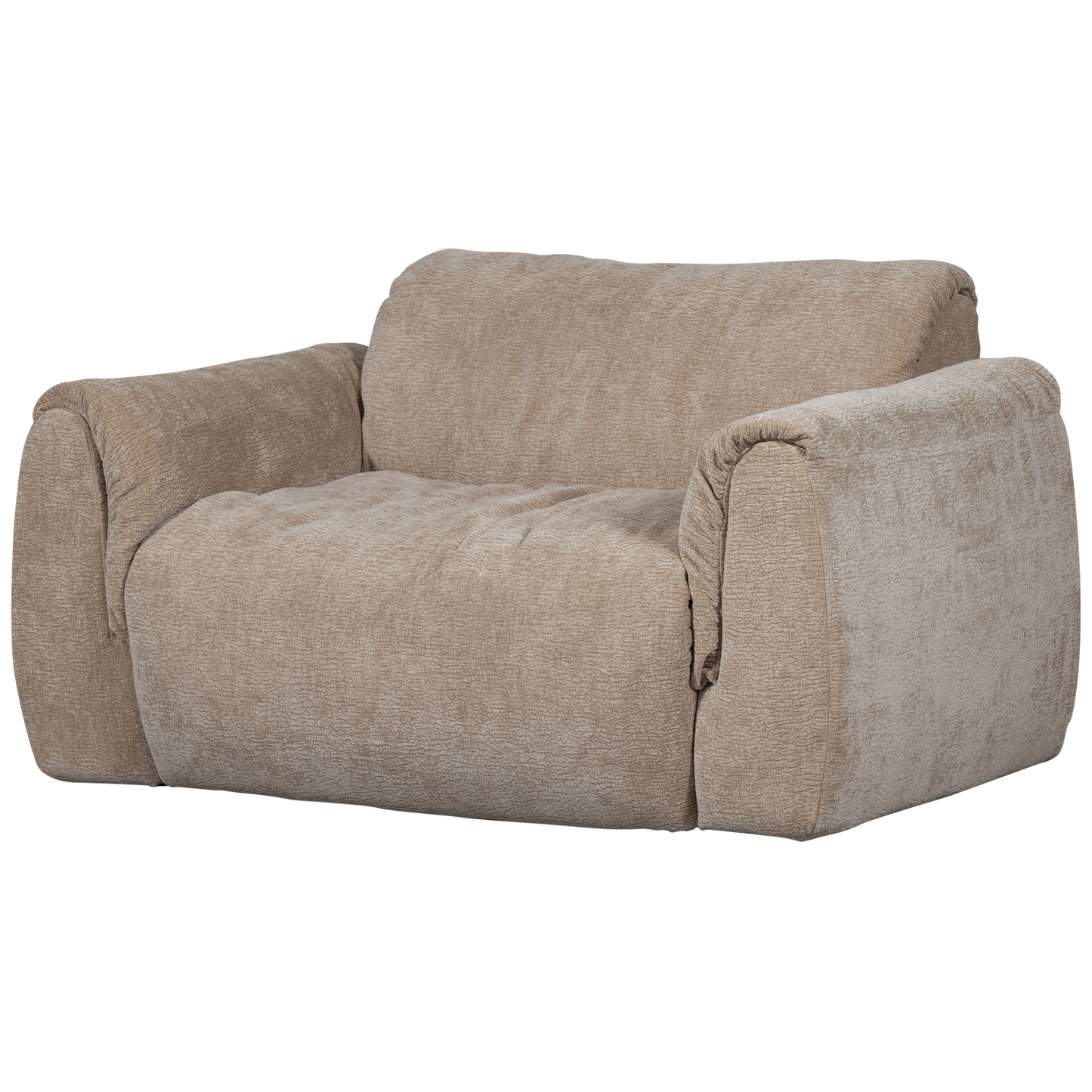 Baggy loveseat 3d chenille zand