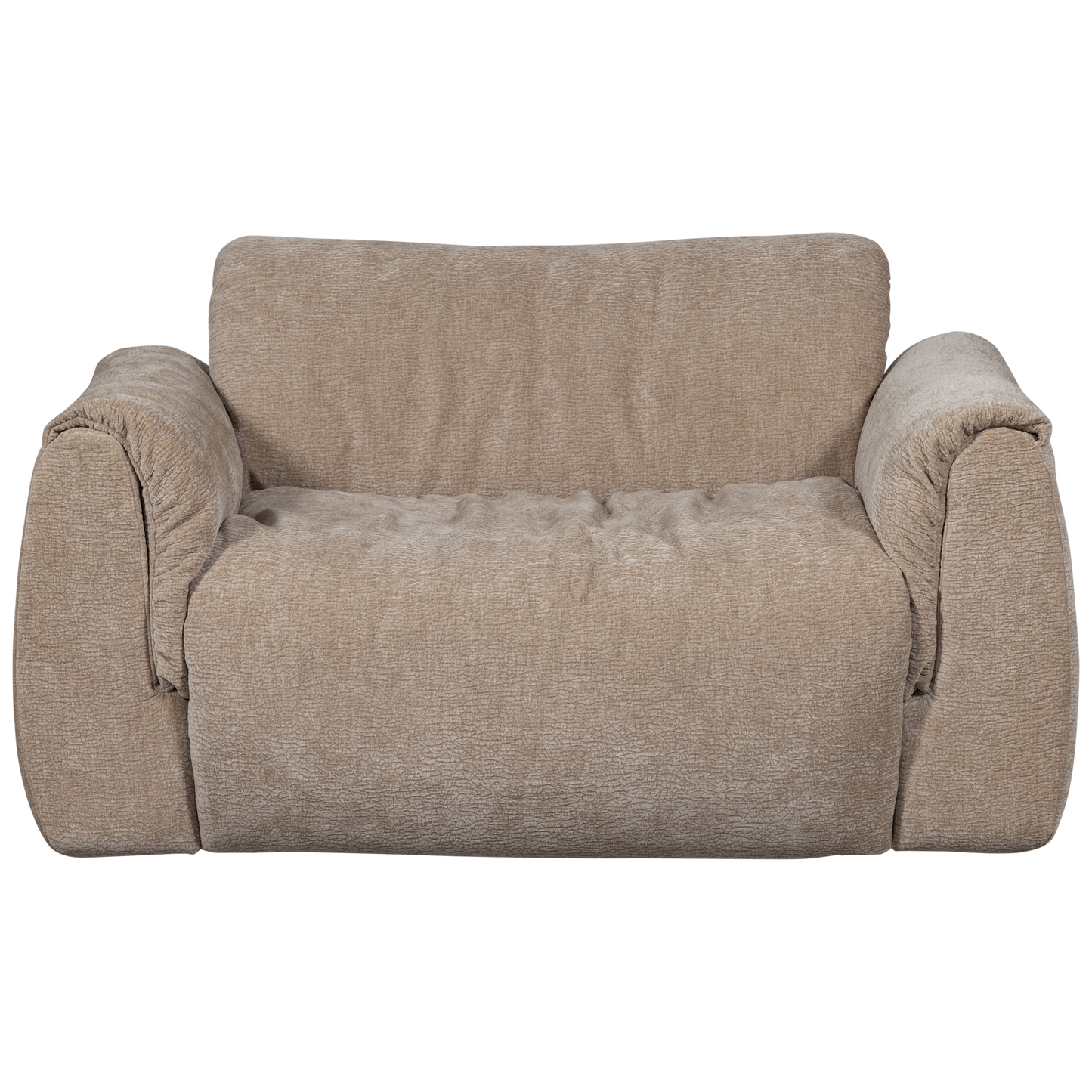 Baggy loveseat 3d chenille zand