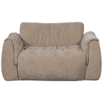 Baggy loveseat 3d chenille zand