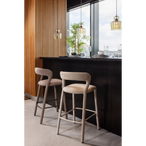 Noble barstoel taupe