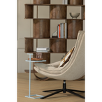 Toste bijzettafel metaal lichtblauw