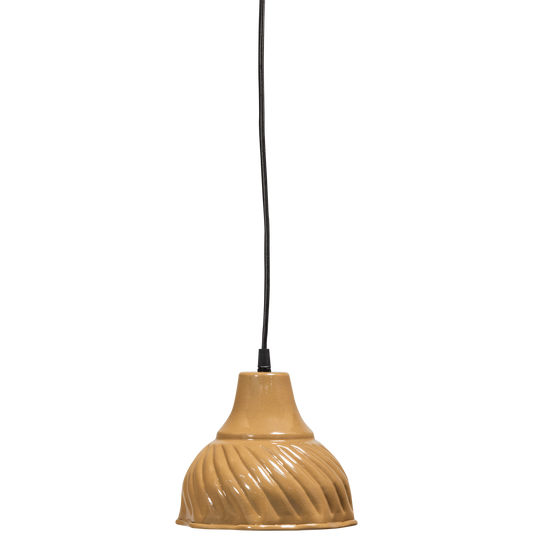 Arleso hanglamp metaal honinggeel