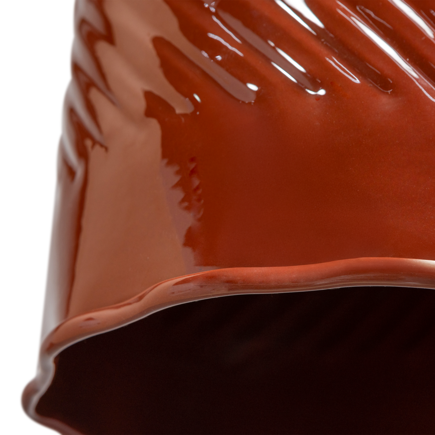 Arleso hanglamp metaal oranje/bruin