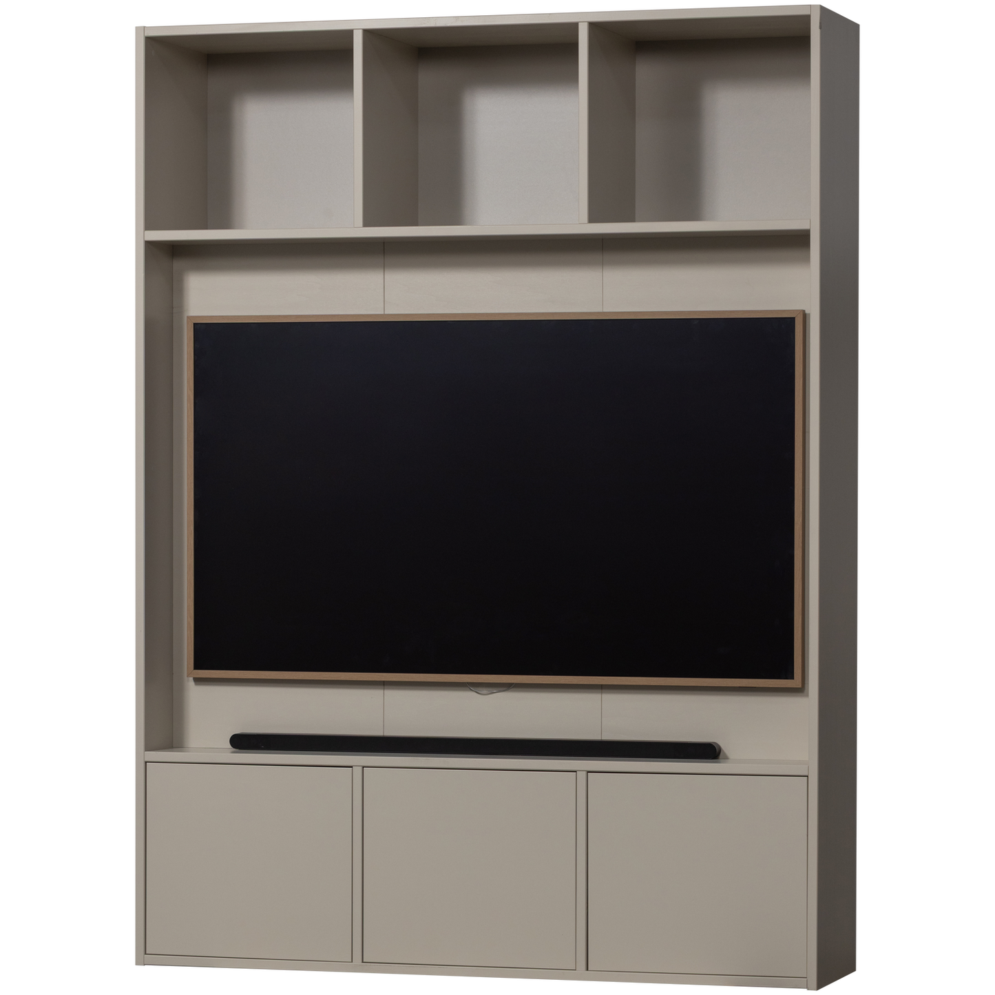 Meggy tv opbergkast 160 cm grenen dust [fsc]