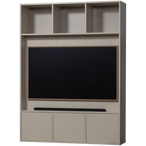 Meggy tv opbergkast 160 cm grenen dust [fsc]