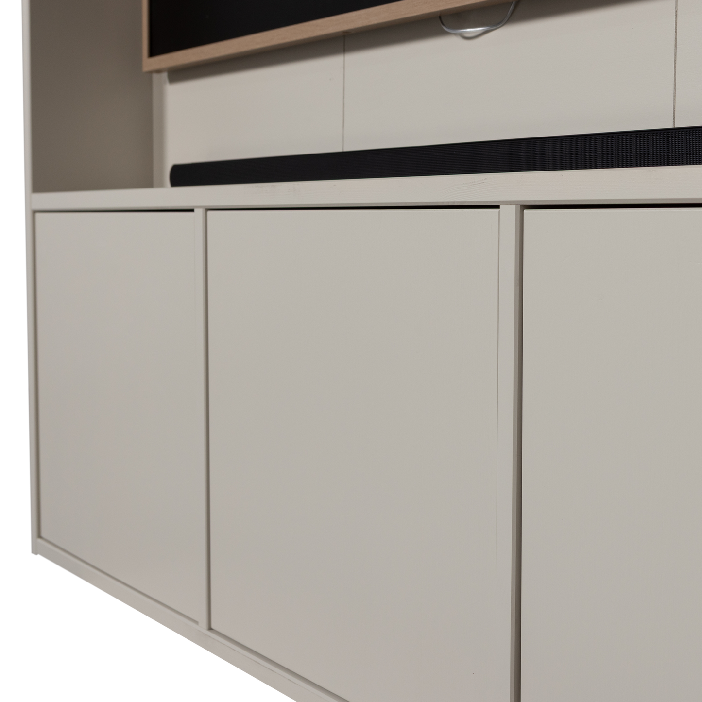 Meggy tv opbergkast 160 cm grenen dust [fsc]