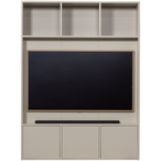 Meggy tv opbergkast 160 cm grenen dust [fsc]